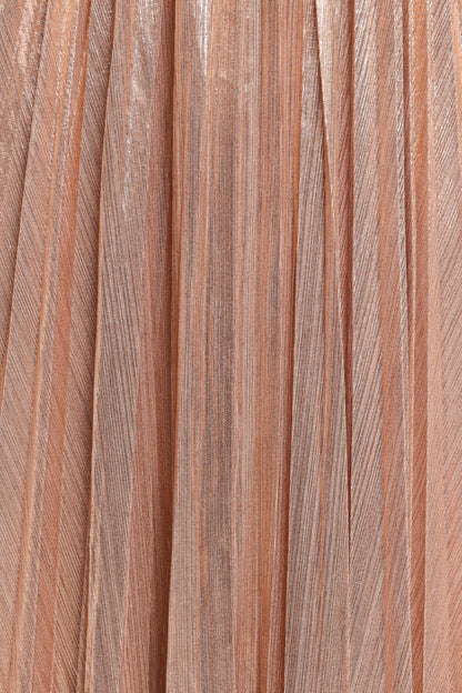 Faye Strapless Maxi Dress - Gold