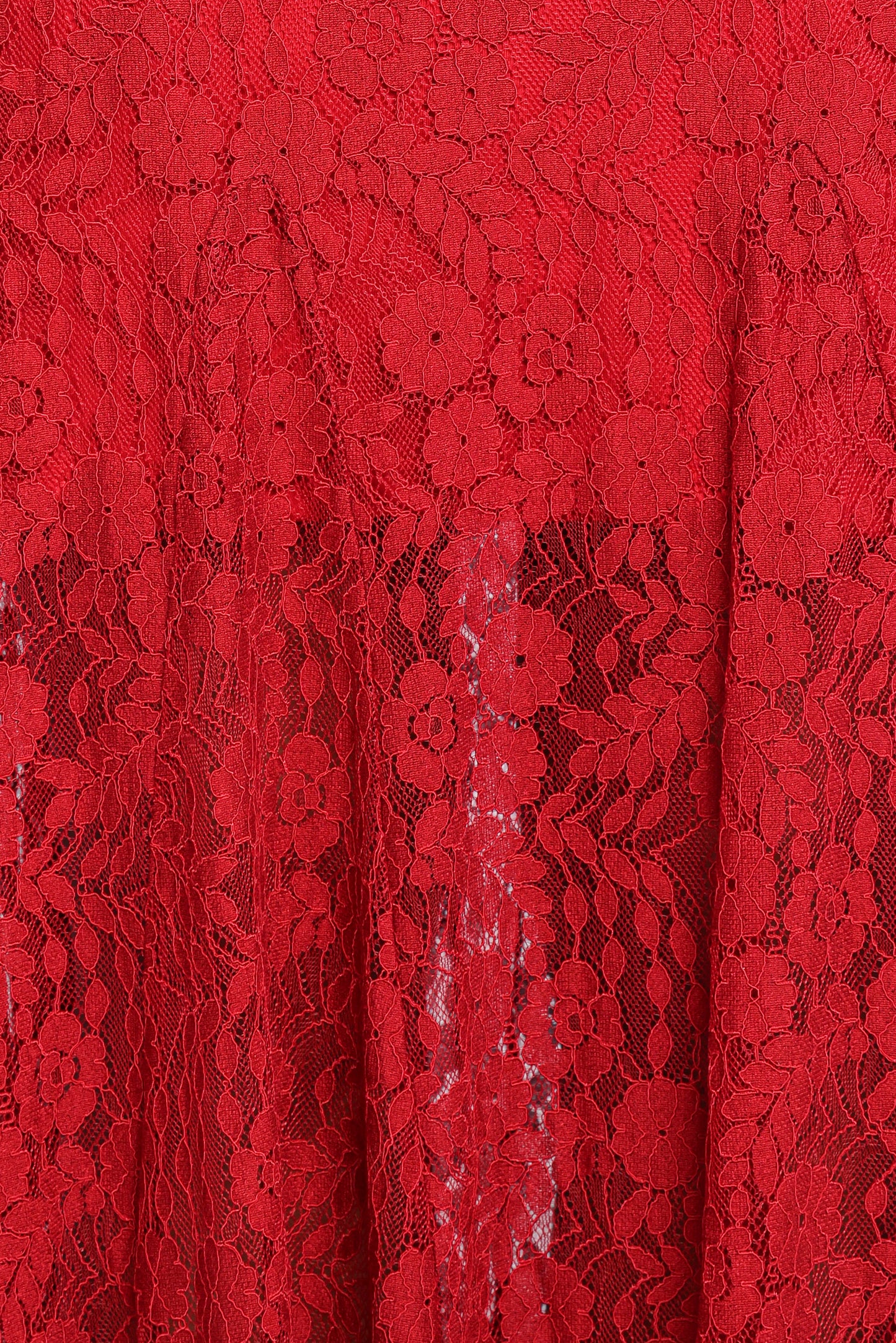 Keani Long Sleeve Maxi Dress - Red