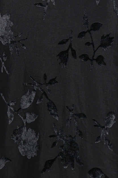 Melinda Sleeveless Velvet Maxi - Black